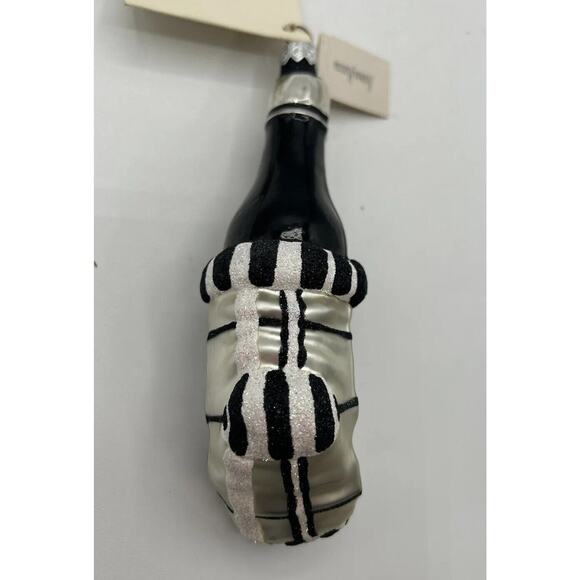 Vintage 1998 Patricia Breen Blown Glass Champagne Bottle Ornament PB194 - Picture 4 of 4
